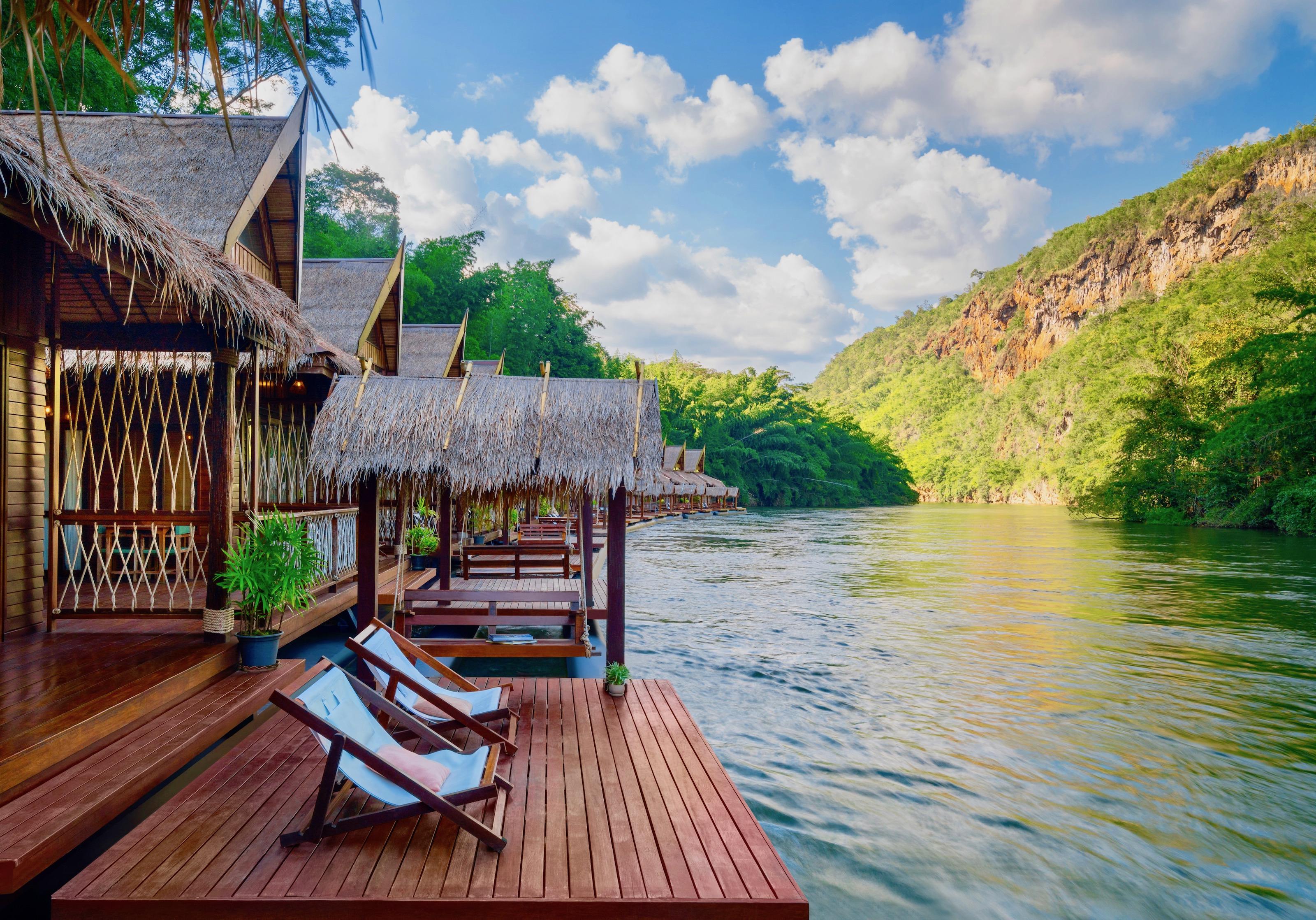 The Float House River Kwai Ban Huai Maenam Noi Exterior photo