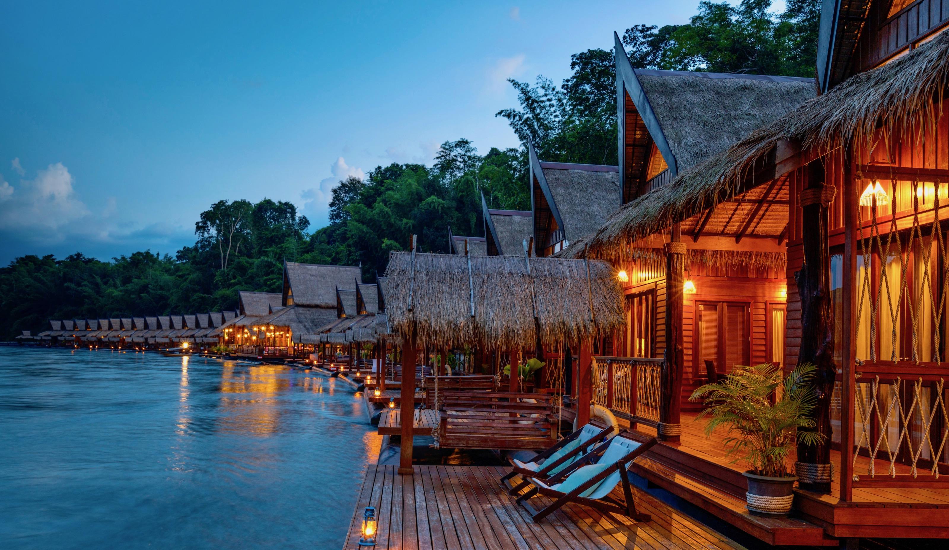 The Float House River Kwai Ban Huai Maenam Noi Exterior photo