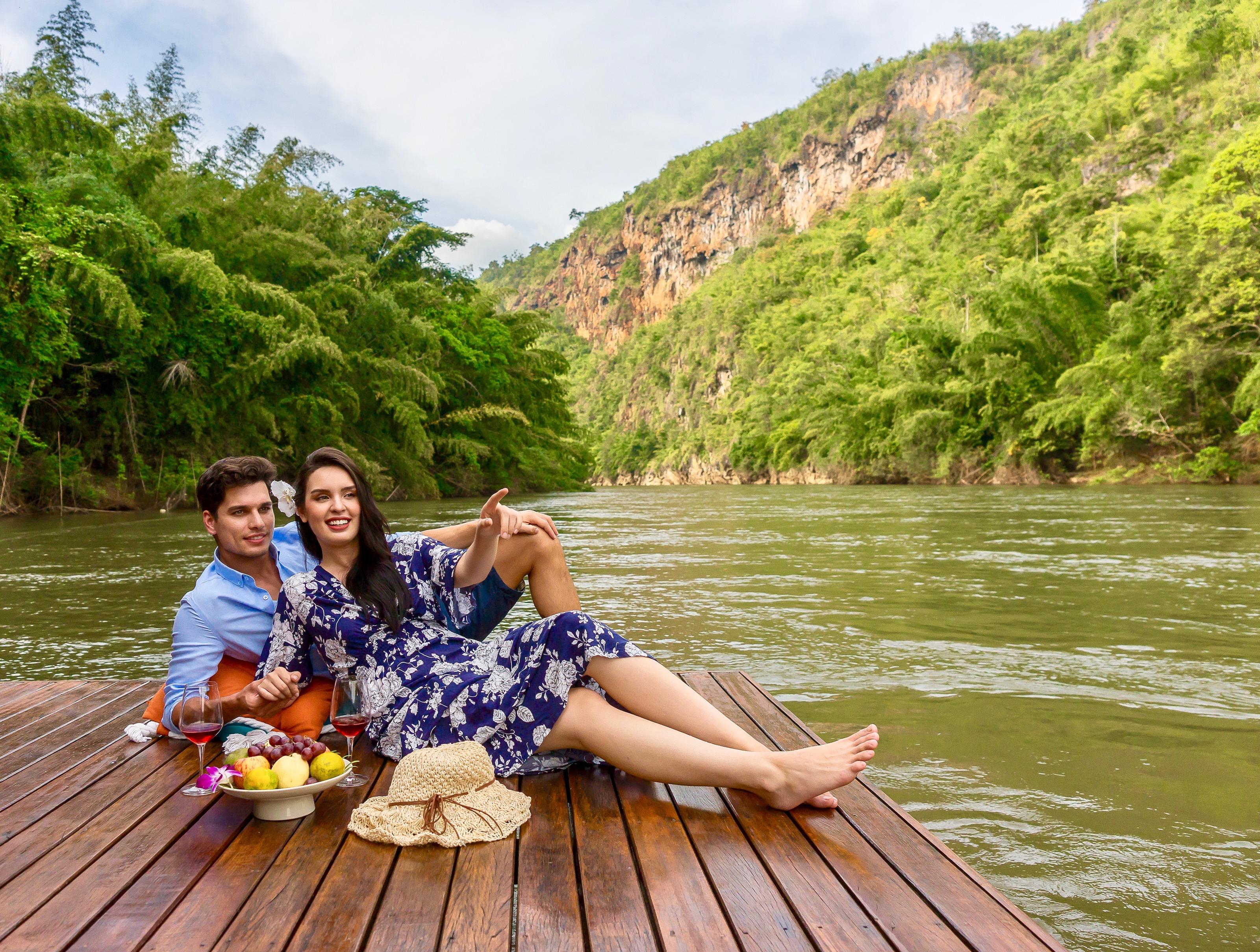 The Float House River Kwai Ban Huai Maenam Noi Exterior photo