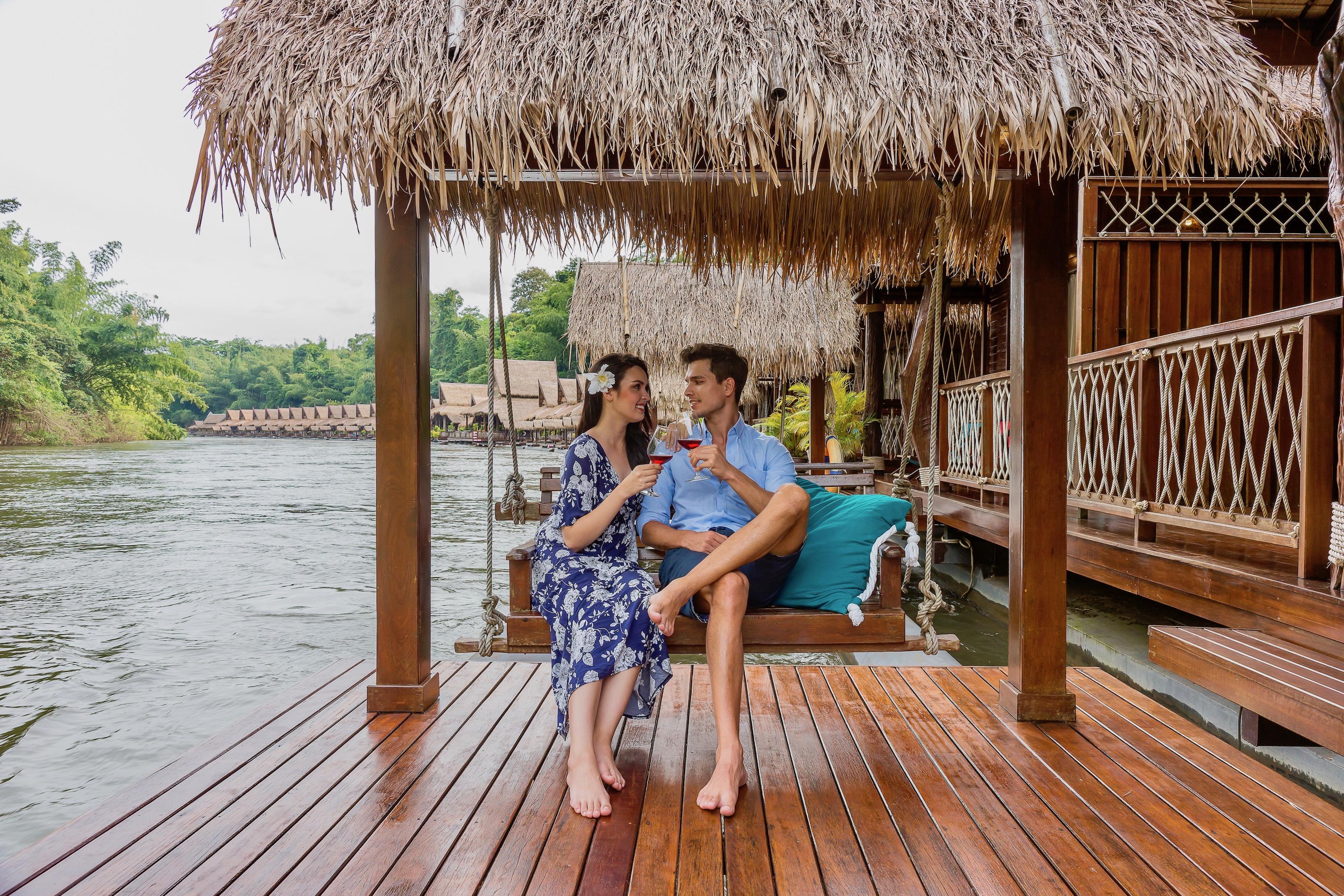The Float House River Kwai Ban Huai Maenam Noi Exterior photo