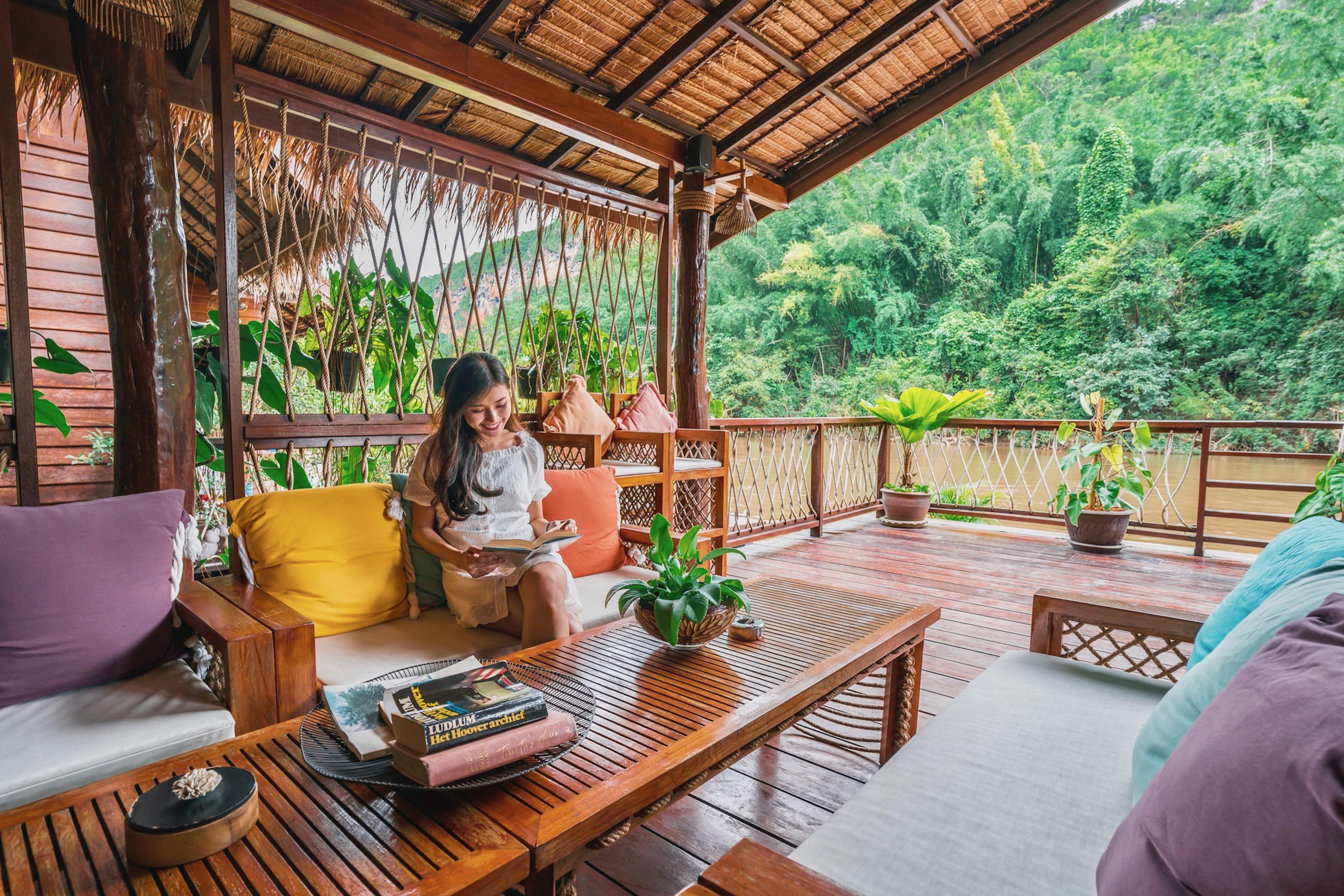 The Float House River Kwai Ban Huai Maenam Noi Exterior photo