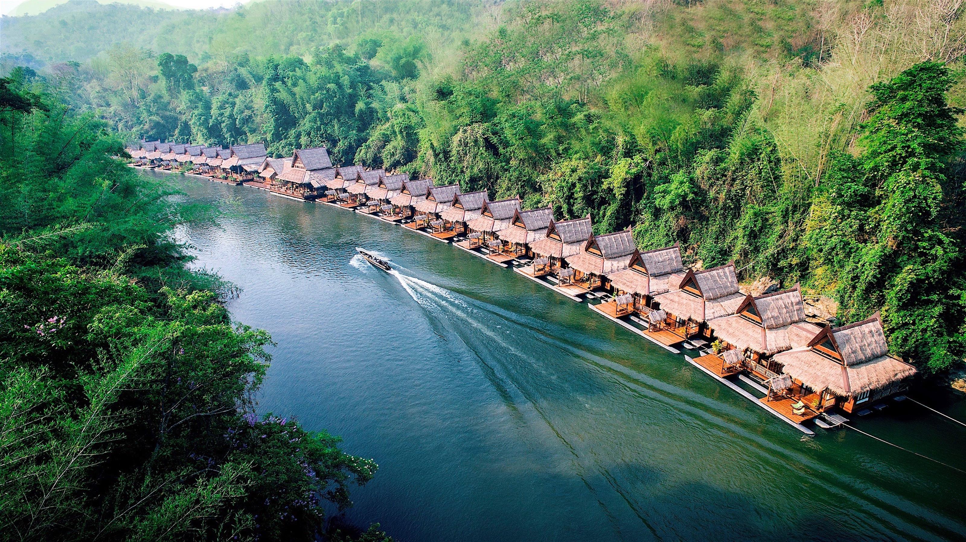 The Float House River Kwai Ban Huai Maenam Noi Exterior photo